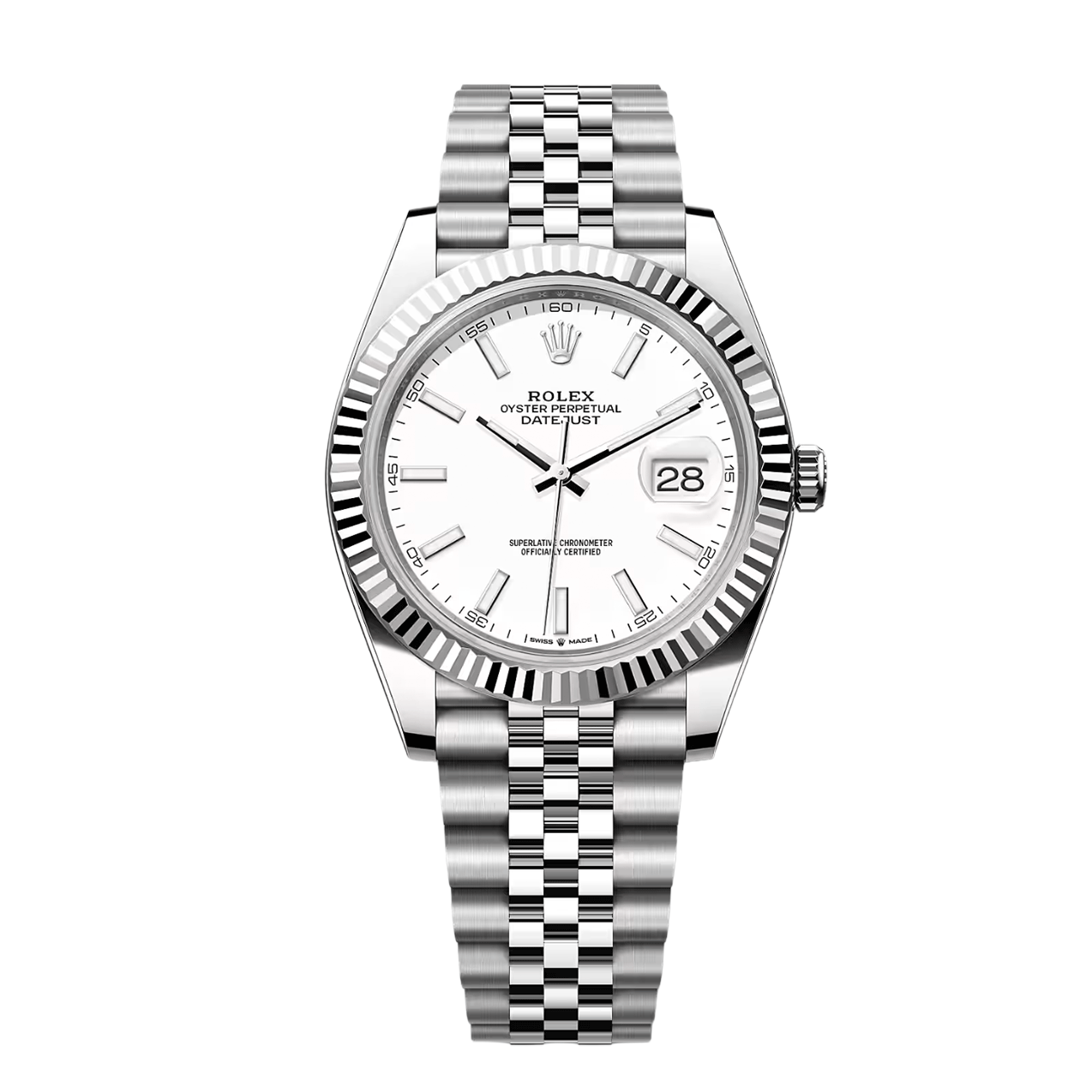 Rolex Datejust White Dial