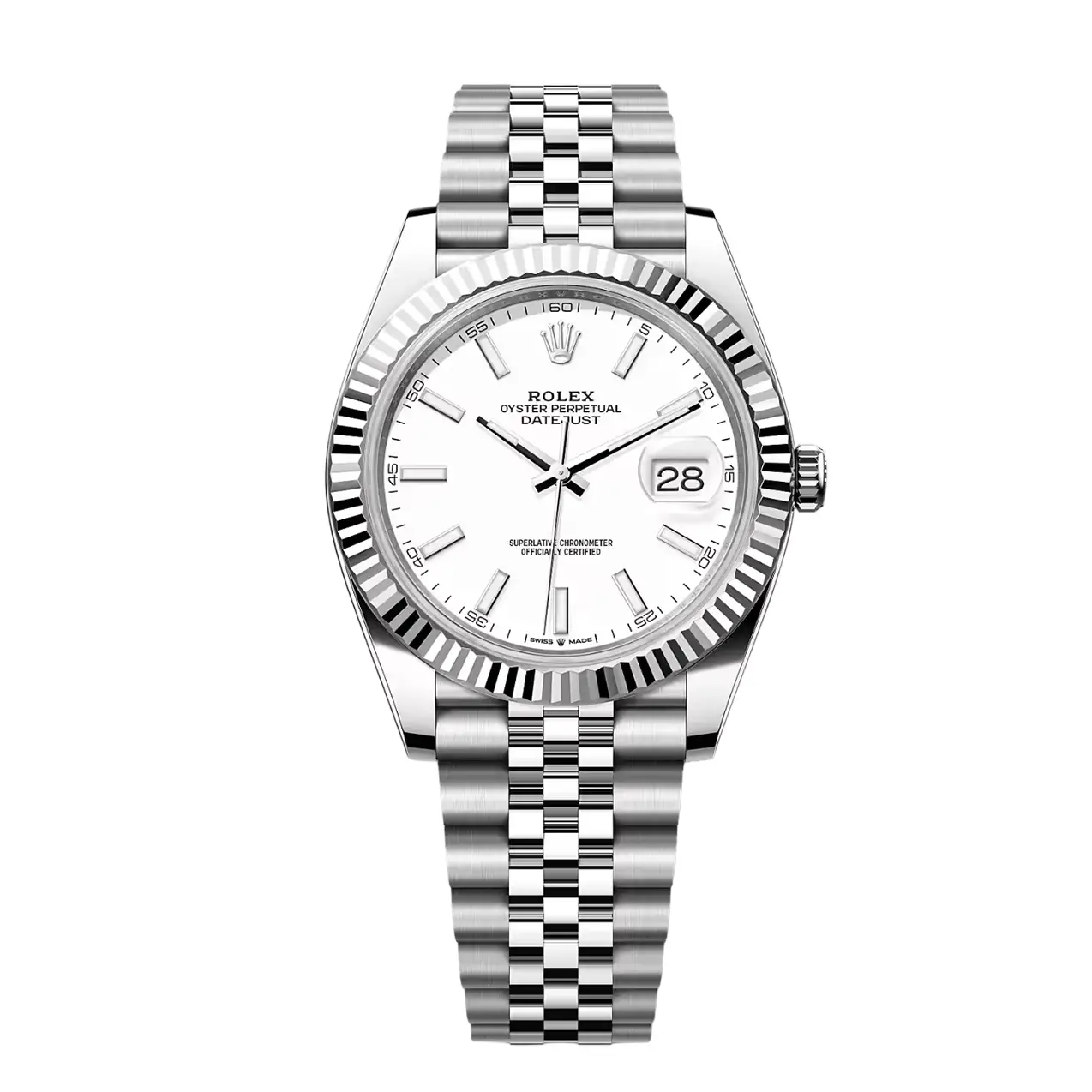 Rolex Datejust White Dial